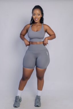Grey Flex Short Set