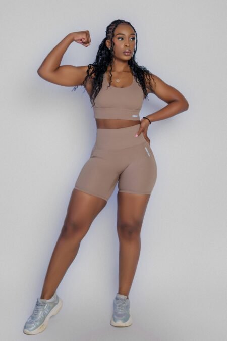 Brown Flex Short Set