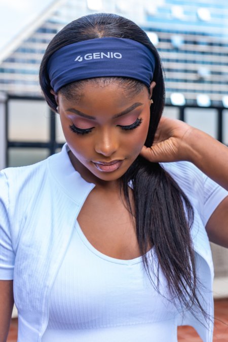 Navy Performance Headband