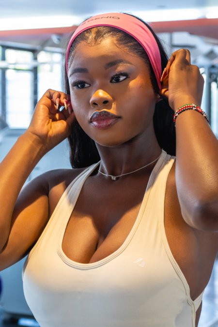 Hot Pink Performance Headband