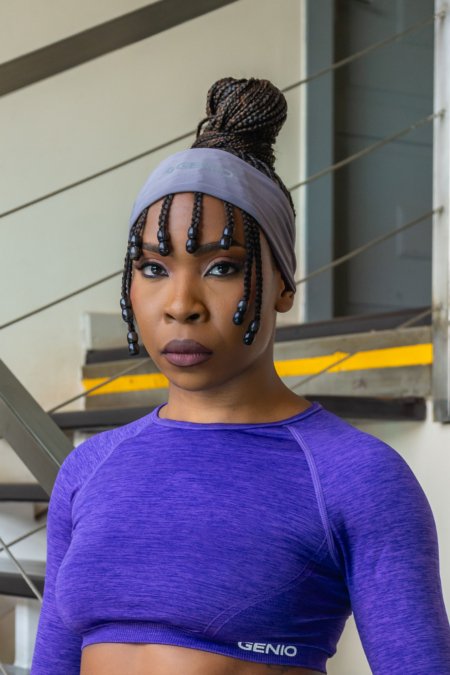 Purple Performance Headband