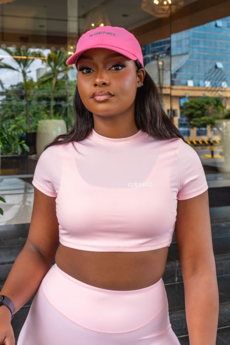Hot Pink Running Cap