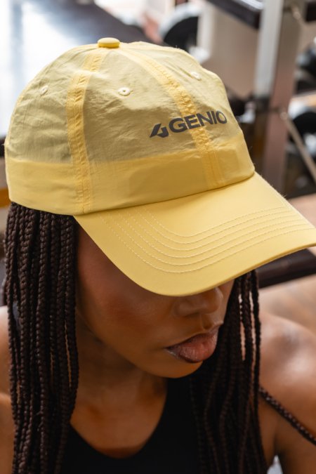 Yellow Running Cap