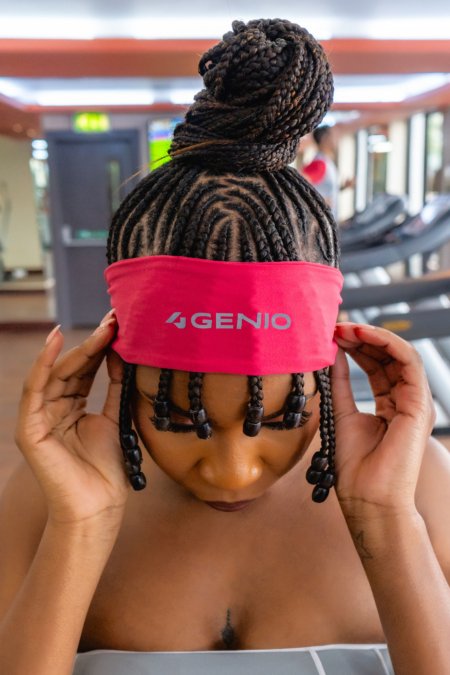 Red Performance Headband